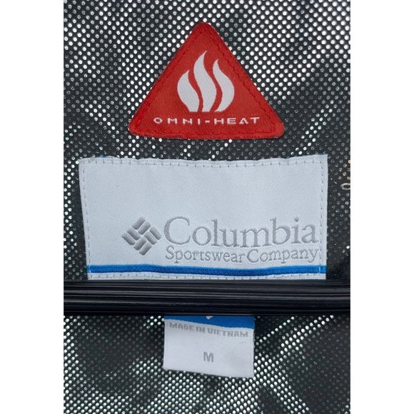 Nebraska Cornhuskers Men’s Medium Red Columbia Omni Heat Full Zip Puffer Jacket - Picture 6 of 6